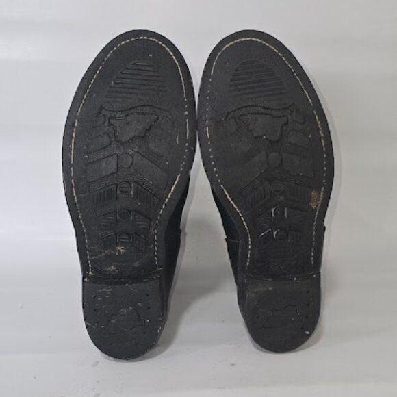 Mens Red Wing  Engineer Black Leather Motorcycle Riding Boots Size 10 1/2 D - Picture 5 of 5